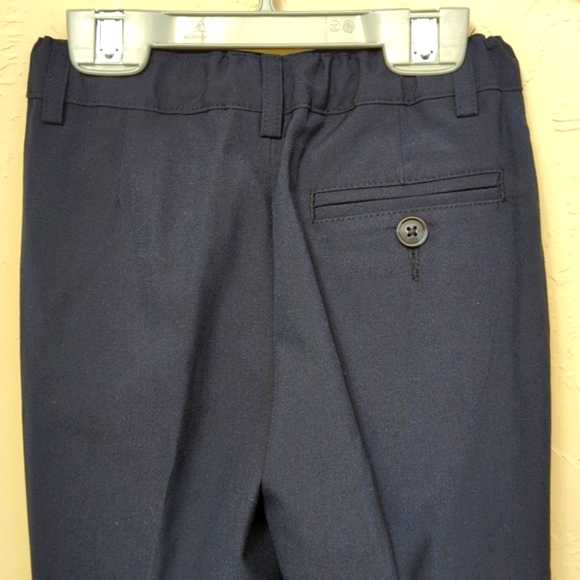 LIKE NEW Cat & Jack Toddler Boy's Navy Two Piece Black & Pants Suit Set Size 4T - Picture 15 of 16